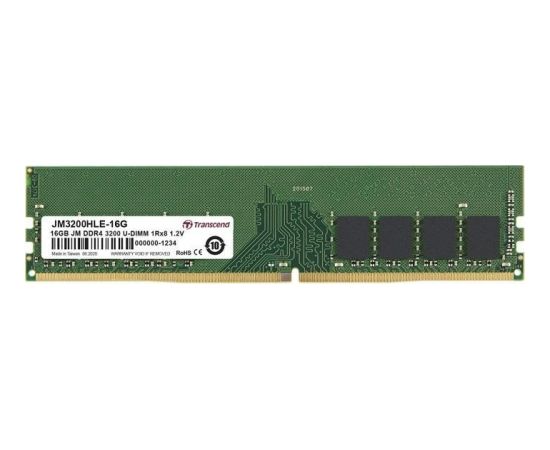 MEMORY DIMM 16GB PC25600 DDR4/JM3200HLE-16G TRANSCEND