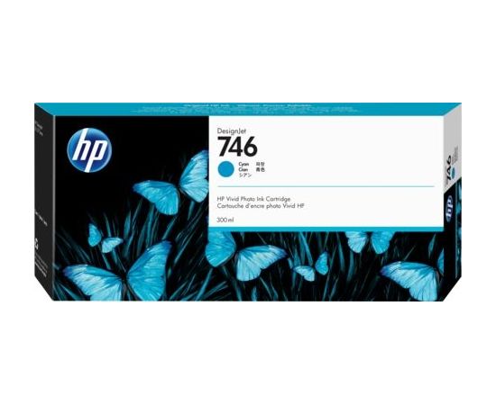 Hewlett-packard INK CARTRIDGE CYAN NO.746/300ML P2V80A HP