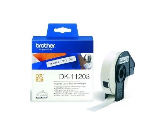 BROTHER DK11203 FILE FOLDER LABELS