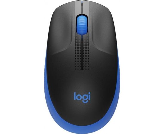 Logitech M190 Full-size wireless mouse - BLUE - 2.4GHZ - EMEA - M190