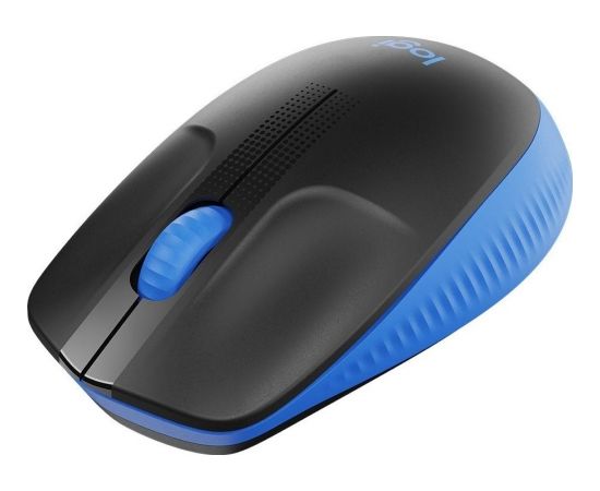 Logitech M190 Full-size wireless mouse - BLUE - 2.4GHZ - EMEA - M190