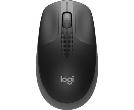 LOGITECH M190 Full-size wireless mouse - CHARCOAL - 2.4GHZ - EMEA - M190