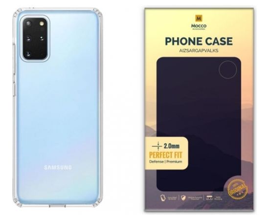 Mocco Original Clear Case 2mm Силиконовый чехол для Samsung Galaxy S20 Plus Прозрачный (EU Blister)