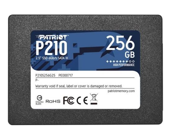 Patriot P210 256GB SATA3 2.5" SSD