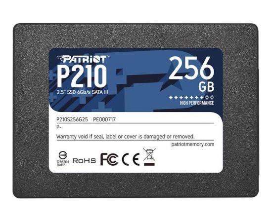 SSD SATA2.5" 256GB/P210 P210S256G25 PATRIOT