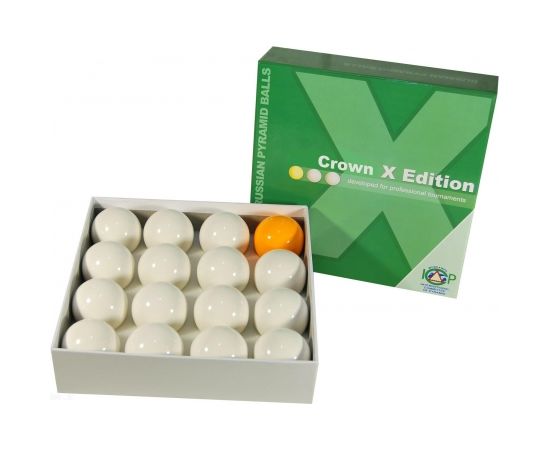 Unknown Ball Set Crown X Edition, 68 mm, without numbers, Pyramid