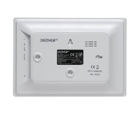 Denver PFF-710 white Digitālie Foto rāmīši