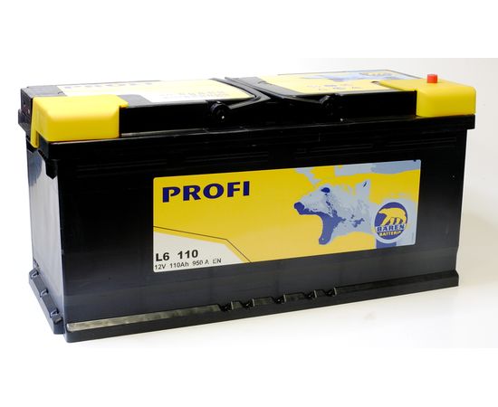 L6 110 110Ah 950A AKUMULATORS BAREN L6 110 394x175x190-+ Akumulatori