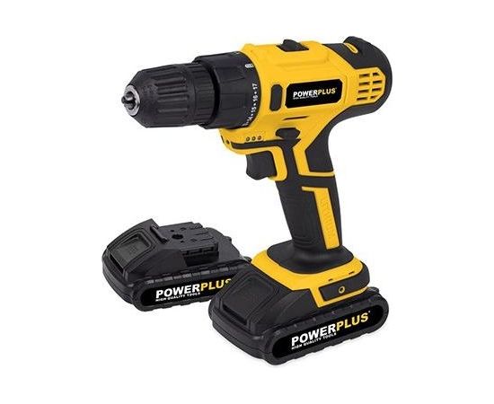 Urbjmašīna 18V 2x1.5Ah Li-Ion POWX0069LI POWERPLUS X Аккумуляторная дрель / шуруповёрты