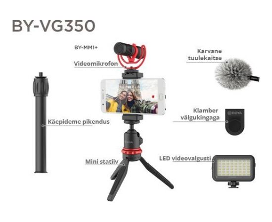 Boya vlogging kit Advanced BY-VG350