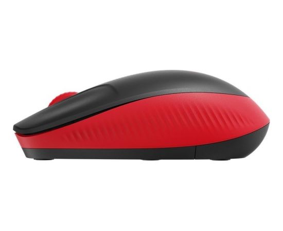 LOGITECH M190 Full-size wireless mouse - RED - 2.4GHZ - EMEA - M190