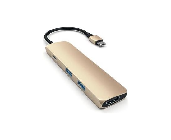 Satechi USB-C Multi-port 4K - 2x USB-A + USB-C + HDMI Adapteris