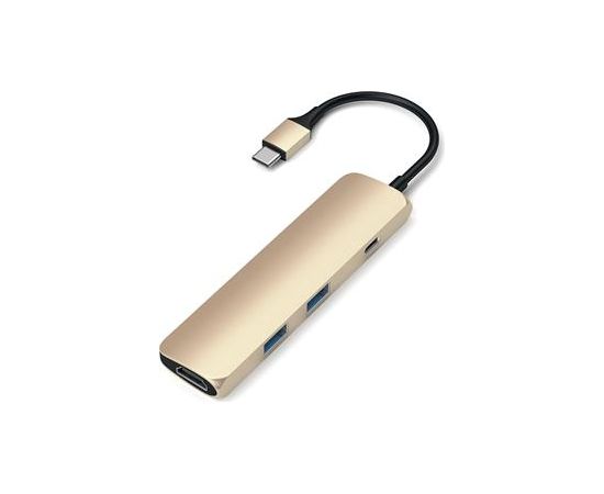 Satechi USB-C Multi-port 4K - 2x USB-A + USB-C + HDMI Adapteris