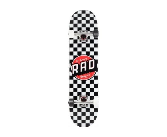 RAD Dude Crew Complete Skateboard - White/Black