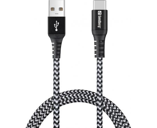 SANDBERG Survivor USB-C- USB-A Cable 1M