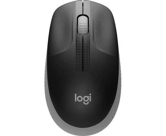 LOGITECH M190 Full-size wireless mouse - MID GREY - 2.4GHZ - EMEA - M190