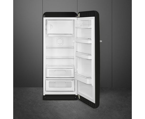 SMEG FAB28RBL5 ledusskapis, 50's Style, 153cm Black