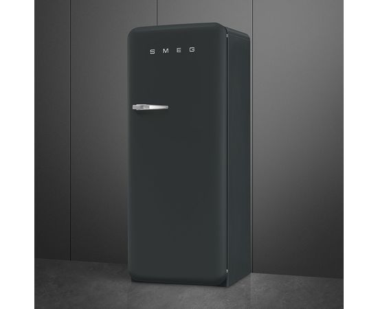 SMEG FAB28RDBLV5 ledusskapis, 50's Style, 153cm Black Velvet