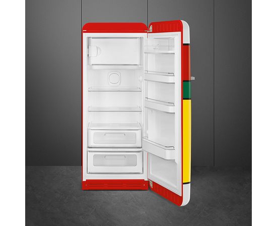 SMEG FAB28RDMC3 ledusskapis, 50's Style, 153cm Multicolor