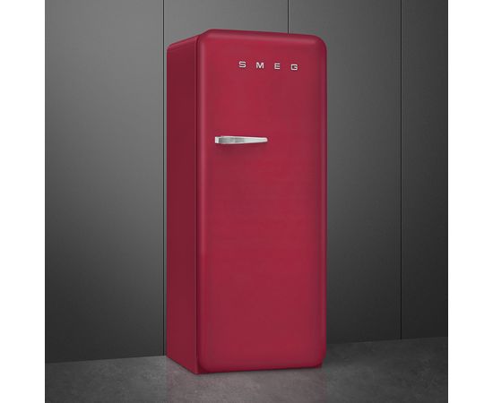 SMEG FAB28RDRB5 ledusskapis, 50's Style, 153cm Ruby Red