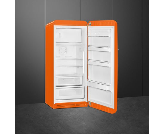 SMEG FAB28ROR5 ledusskapis, 50's Style, 153cm Orange