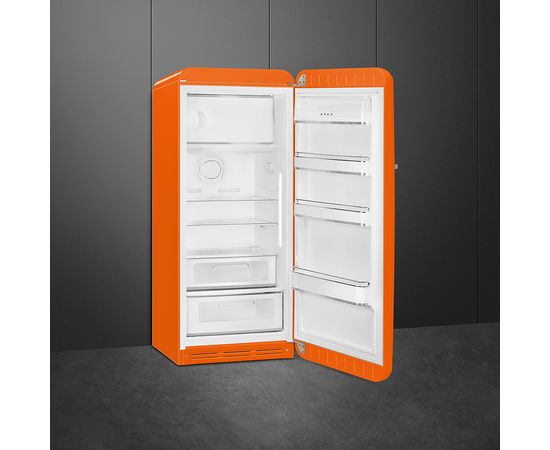 SMEG FAB28ROR3 ledusskapis, 50's Style, 153cm Orange