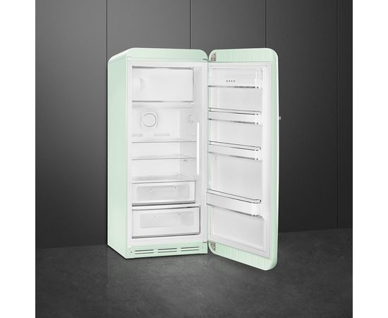 SMEG FAB28RPG3 ledusskapis, 50's Style, 153cm Pastel green