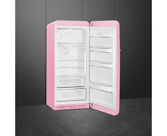 SMEG FAB28RPK3 ledusskapis, 50's Style, 153cm Pink