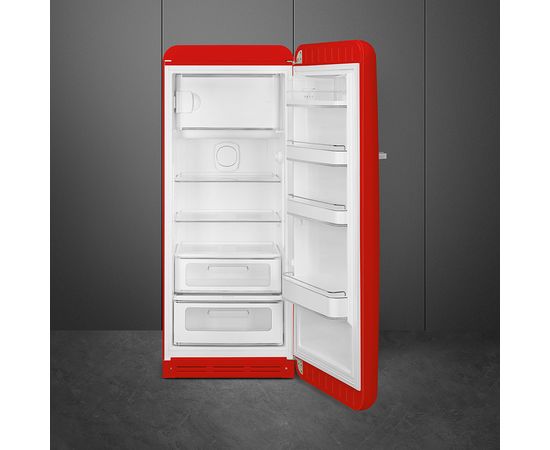 SMEG FAB28RRD3 ledusskapis, 50's Style, 153cm Red