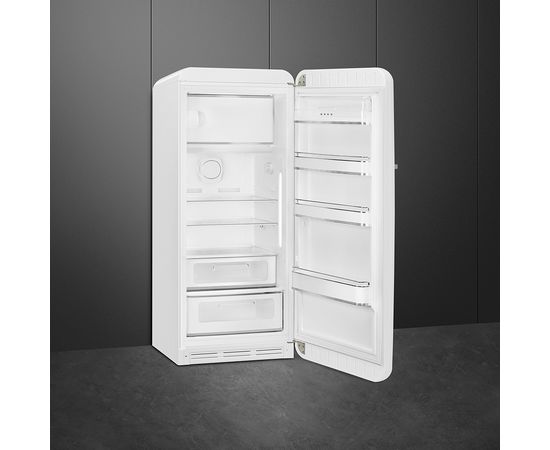 SMEG FAB28RWH5 ledusskapis, 50's Style, 153cm White