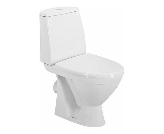 Kolo Runa WC  s ar horizontālu izvadu, tvertne 3/6l ar pievadu no apakšas, vāks ar SoftClose funkciju