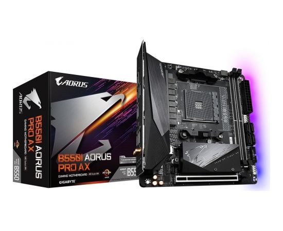 GIGABYTE B550I AORUS PRO AX AM4 DDR4