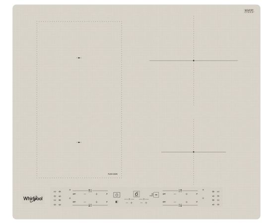 Whirlpool WLB6860NES indukcijas plīts virsma, 60cm