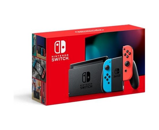 Nintendo Switch Neon Red and Neon Blue Joy-Con V2 (10002433)