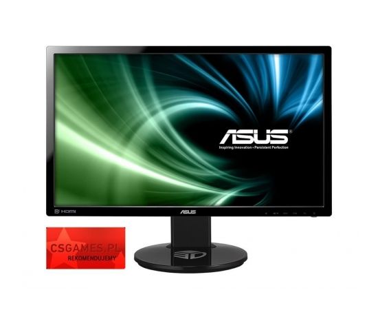 Monitor Asus Gaming VG248QE 24inch 3D TN FHD 144Hz 1ms, HAS, HDMI, DP, 350cdm2