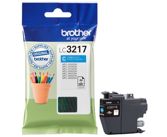 Brother LC3217C Ink Cartridge, Cyan