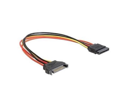 CABLE POWER EXTENSION SATA/0.3M CC-SATAMF-01 GEMBIRD