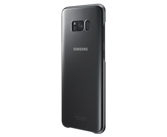 Samsung Galaxy S8+ cover Clear Black