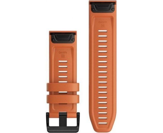 Garmin watch strap QuickFit 26mm, ember orange silicone