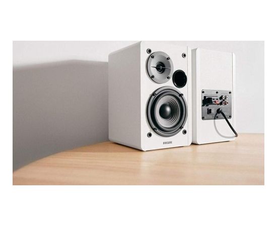 Edifier Bookshelf Speaker R1280T Dual RCA inputs; 3.5 mm AUX, White, 42 W