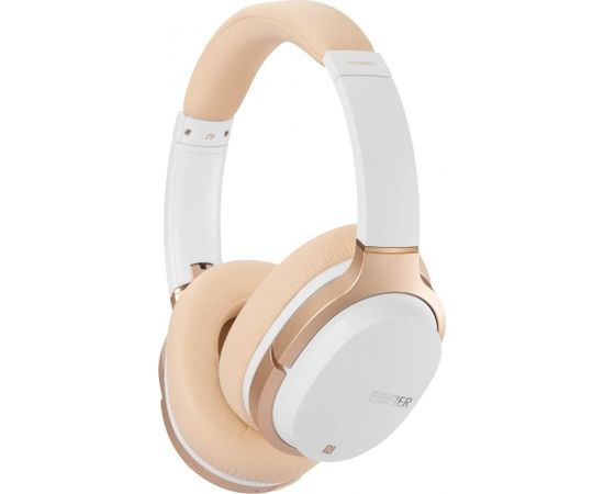 Edifier Headphones BT W830BT Over-ear, Microphone, White/Creme