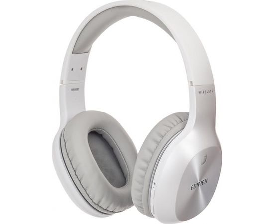 Edifier Headphones BT W800BT Over-ear, Wired and Wireless, Yes, White/Silver