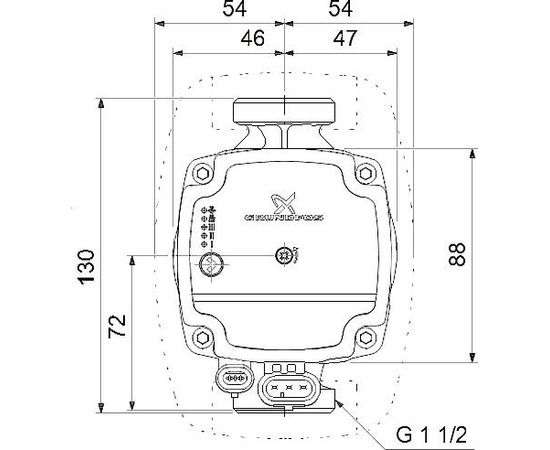 Grundfos ALPHA 1 L 32-60 180