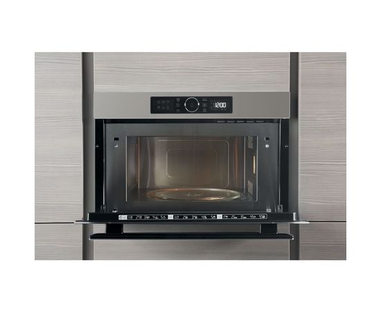 WHIRLPOOL AMW730SD mikroviļņu krāsns, 31L, Iebūvējama Smilškrāsas