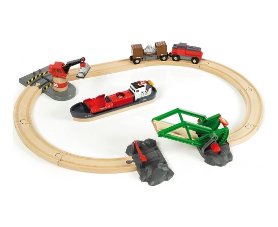 Unknown BRIO cargo harbour set, 33061