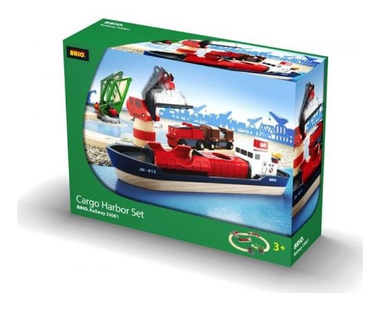 Unknown BRIO cargo harbour set, 33061