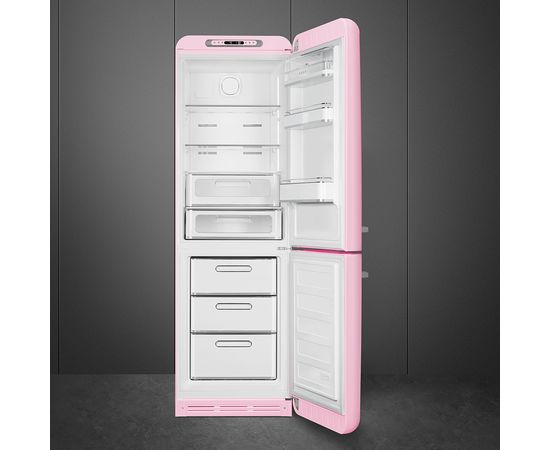 SMEG FAB32RPK3 50's Style 197cm A+++ Ledusskapis Pink