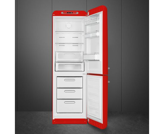 SMEG FAB32RRD3 50's Style 197cm A+++ Ledusskapis Red