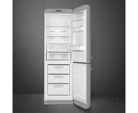 SMEG FAB32RSV5 50's Style 197cm Ledusskapis Silver