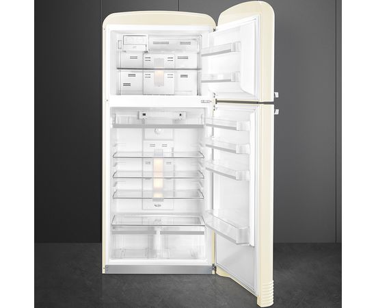 SMEG FAB50RCR 50's Style 187cm A++ Ledusskapis Cream